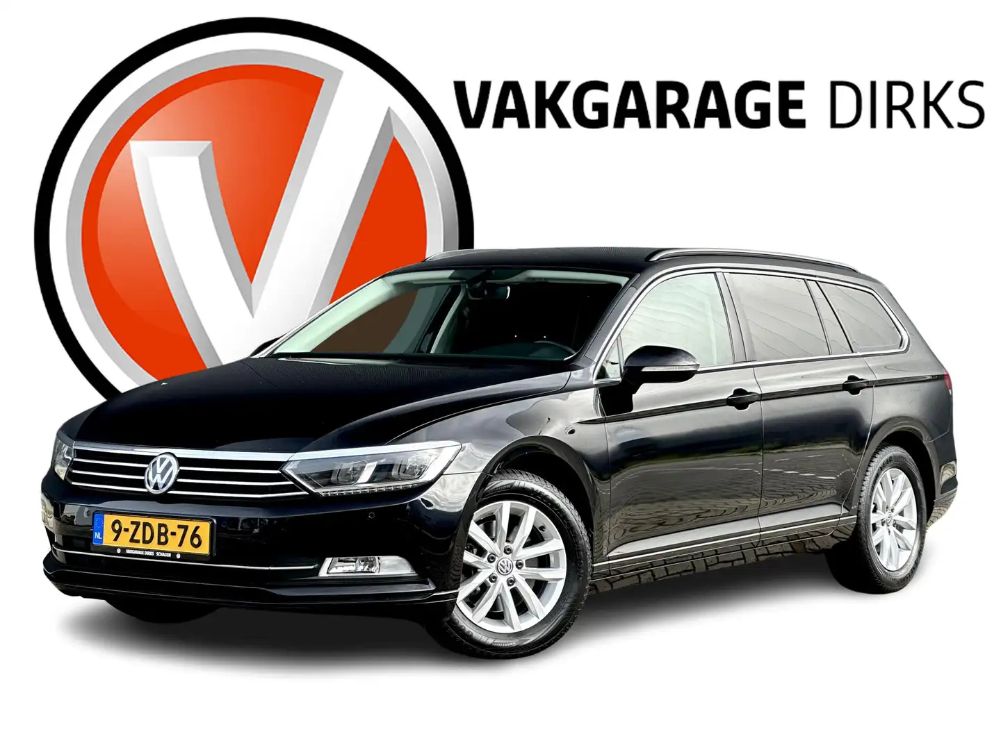 Volkswagen Passat Variant 1.4 TSI 150 pk Executive ✅ LED ✅ Navi ✅ Clima Negru - 1