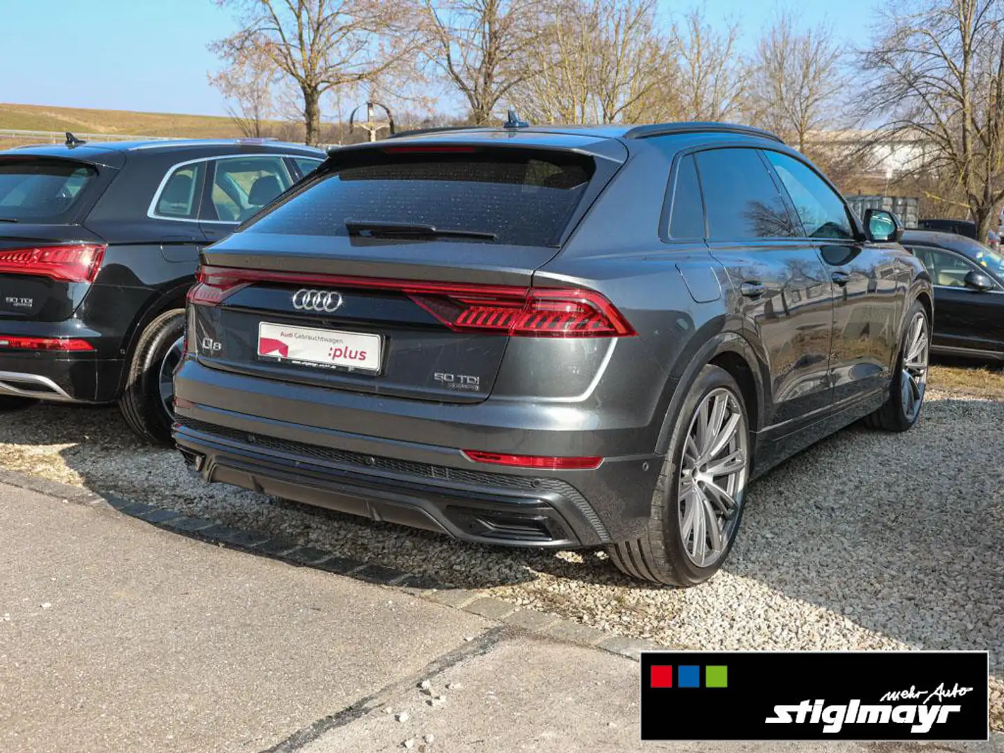 Audi Q8 S-line edition 50 TDI quattro HD-MATRIX+PANO Grau - 2