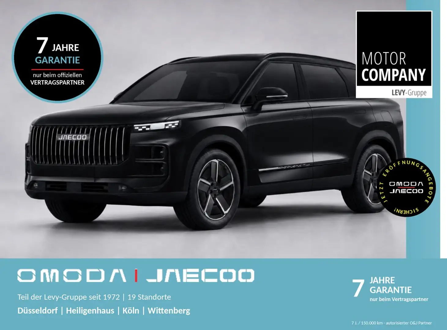 Jaecoo J7 J PHEV Select Aktion +MY26+*Kamera*Standh*360+++ Schwarz - 1