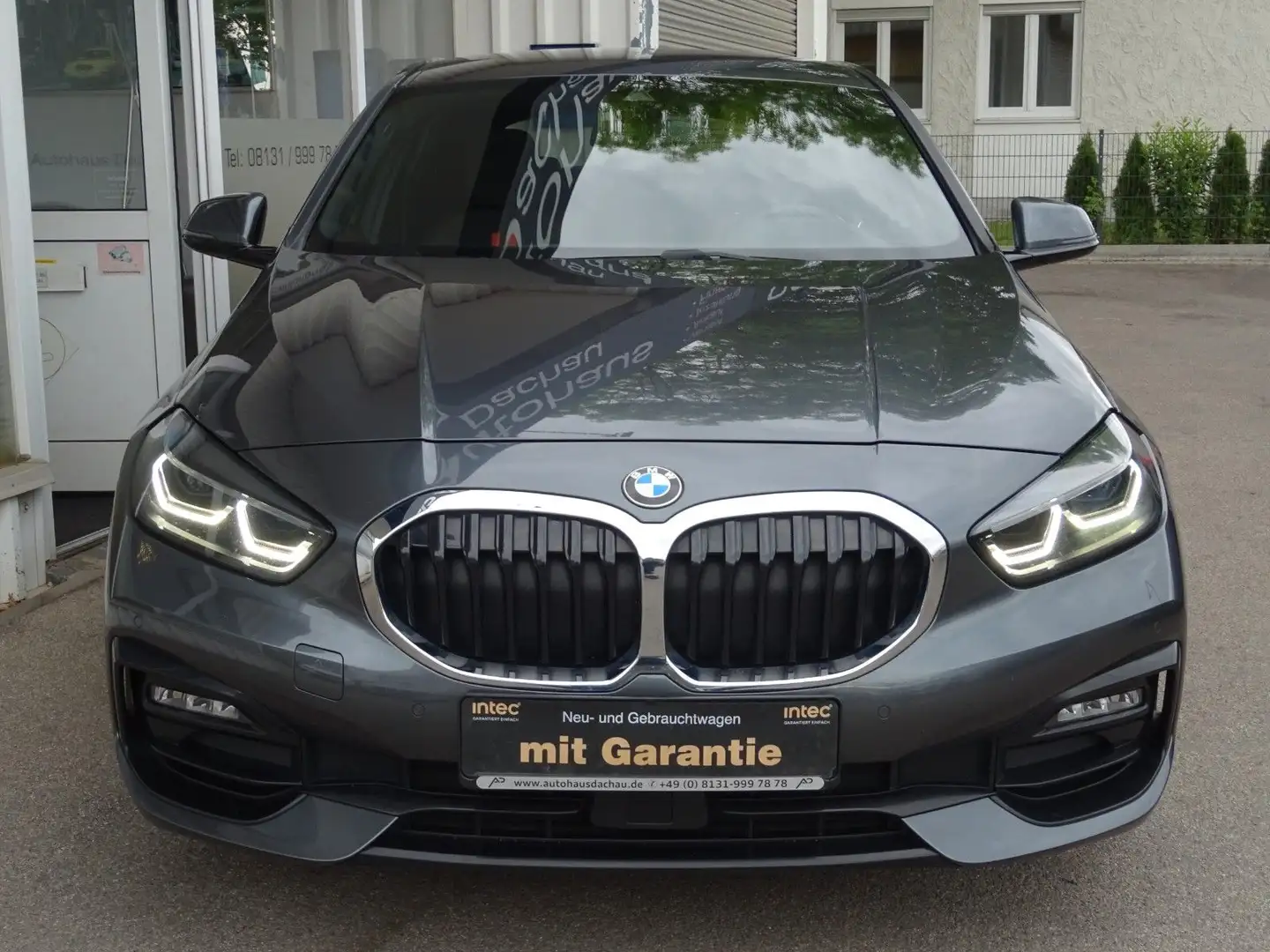 BMW 120 d SAG Sport Line Navi LCP Leder LED HUD Keyl. Grau - 2