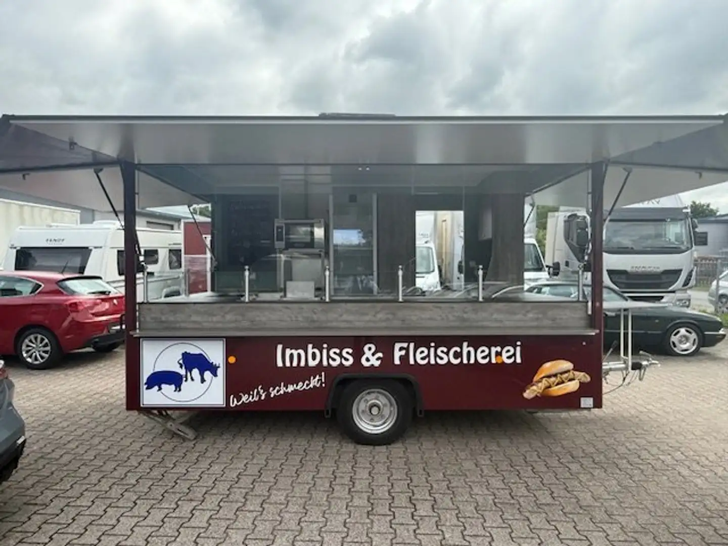 Borco-Höhns 20C 11ES Verkaufswagen/Imbissausbau Rot - 1