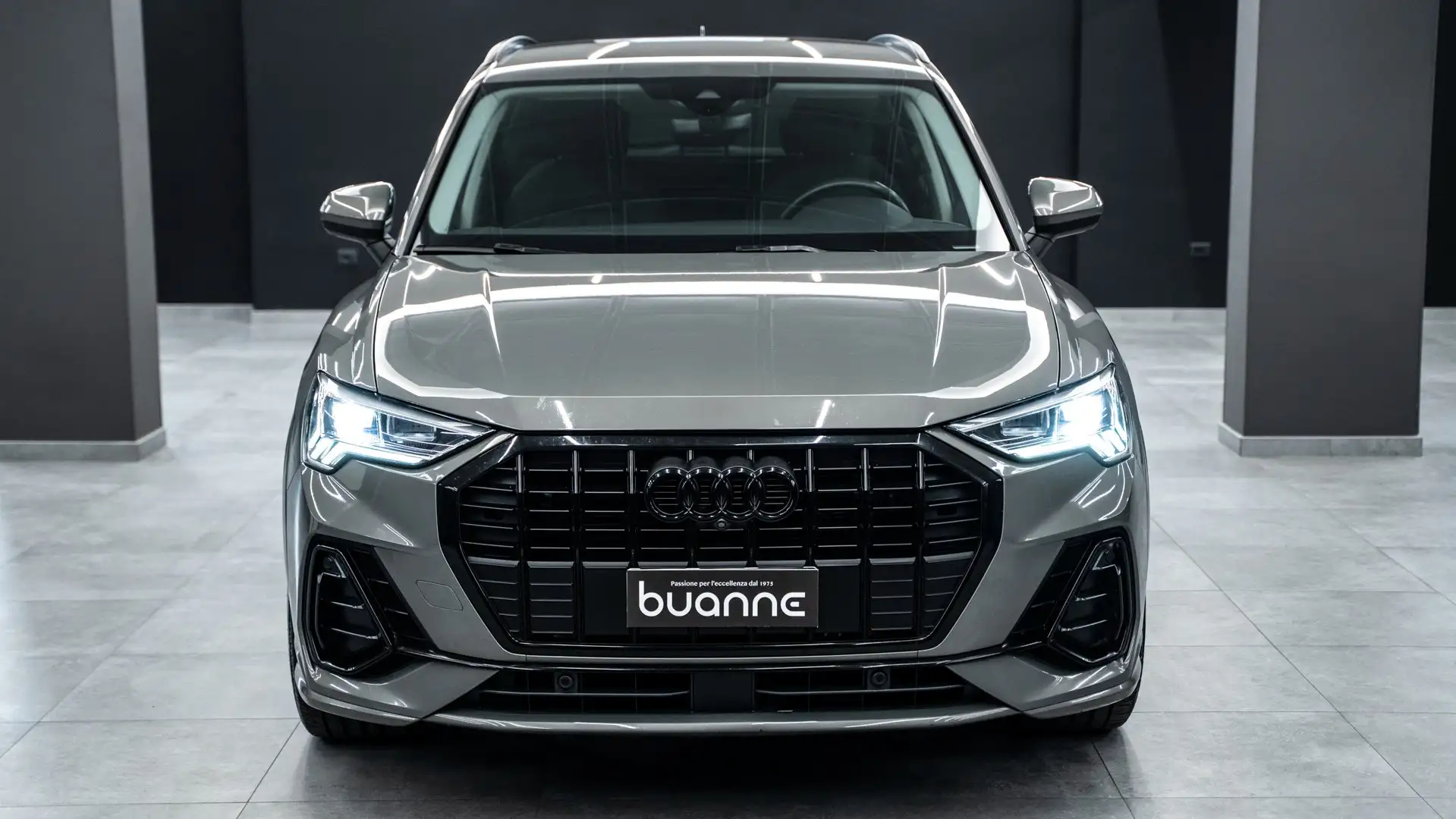 Audi Q3 35 2.0 TDI S LINE S TRONIC MATRIX CAM 360° ITA Gris - 2