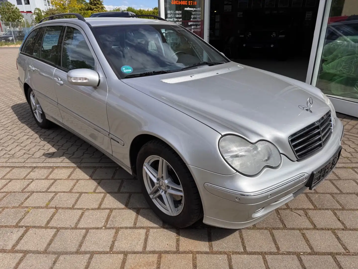Mercedes-Benz C 180 T-Modell  Kompr. ,MB-Scheckheft Zilver - 2