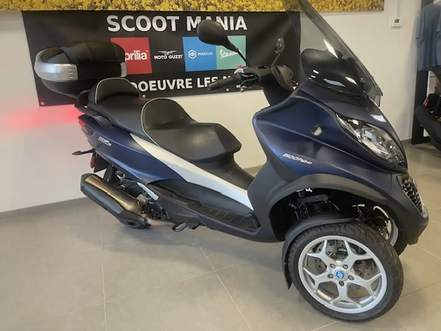Piaggio MP3 500 Bleu - 2