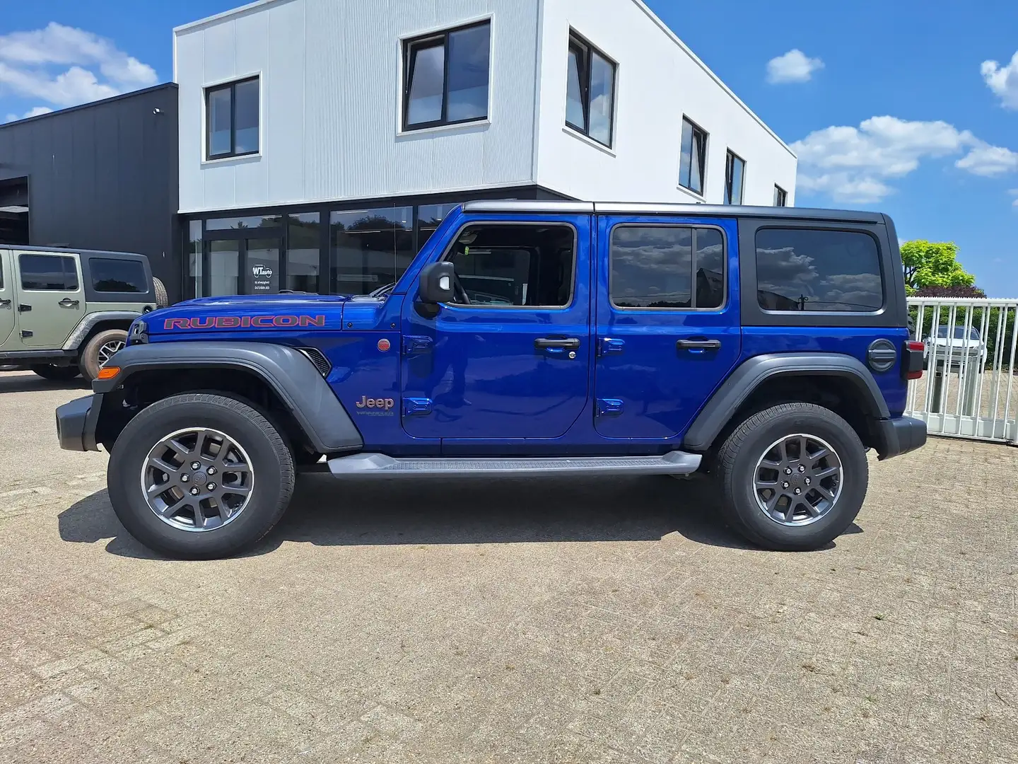 Jeep Wrangler 2.0 Turbo Rubicon LICHTE VRACHT Bleu - 2