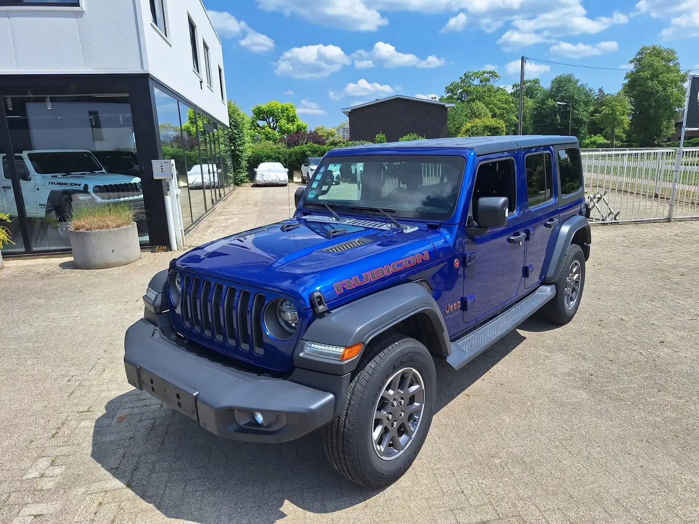 Jeep Wrangler 2.0 Turbo Rubicon LICHTE VRACHT Bleu - 1