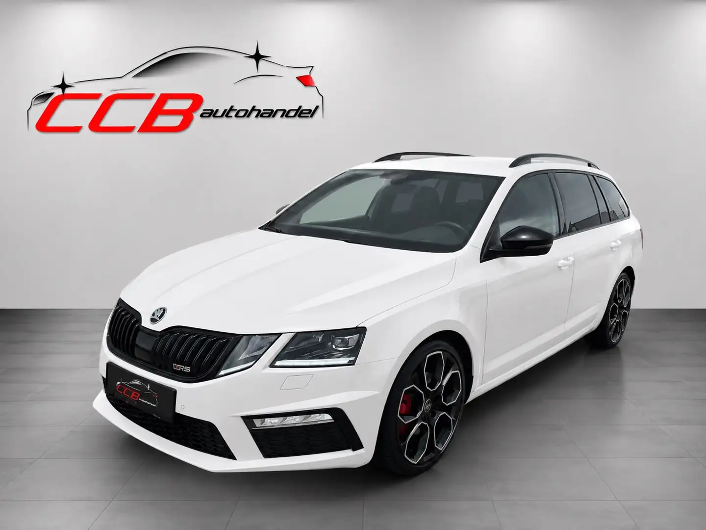 Skoda Octavia Combi RS 2,0 TDI DSG Vollausstattung Weiß - 1