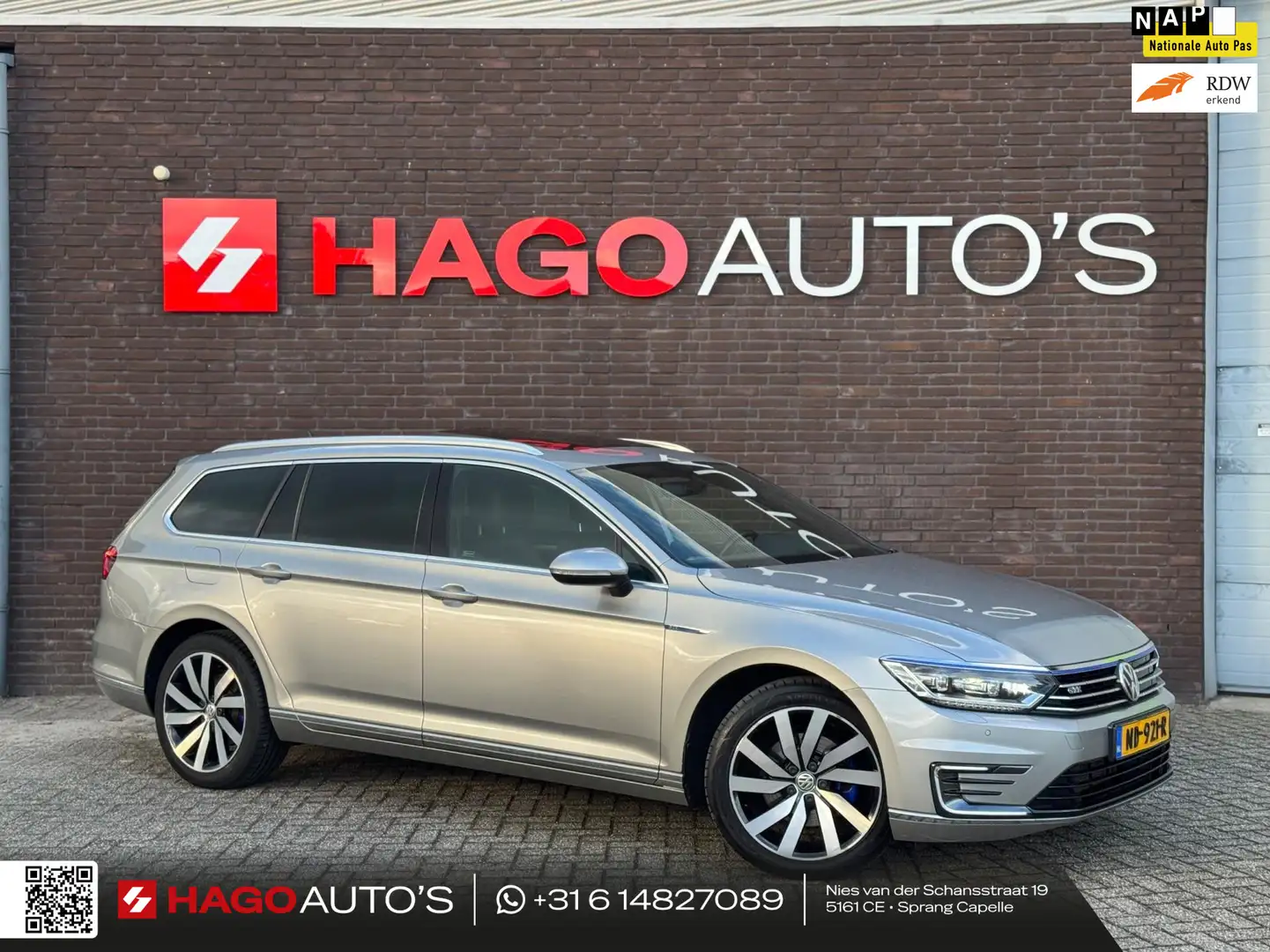 Volkswagen Passat Variant 1.4 TSI GTE Connected Series Plus VIRTUAL | Pano | Grau - 1