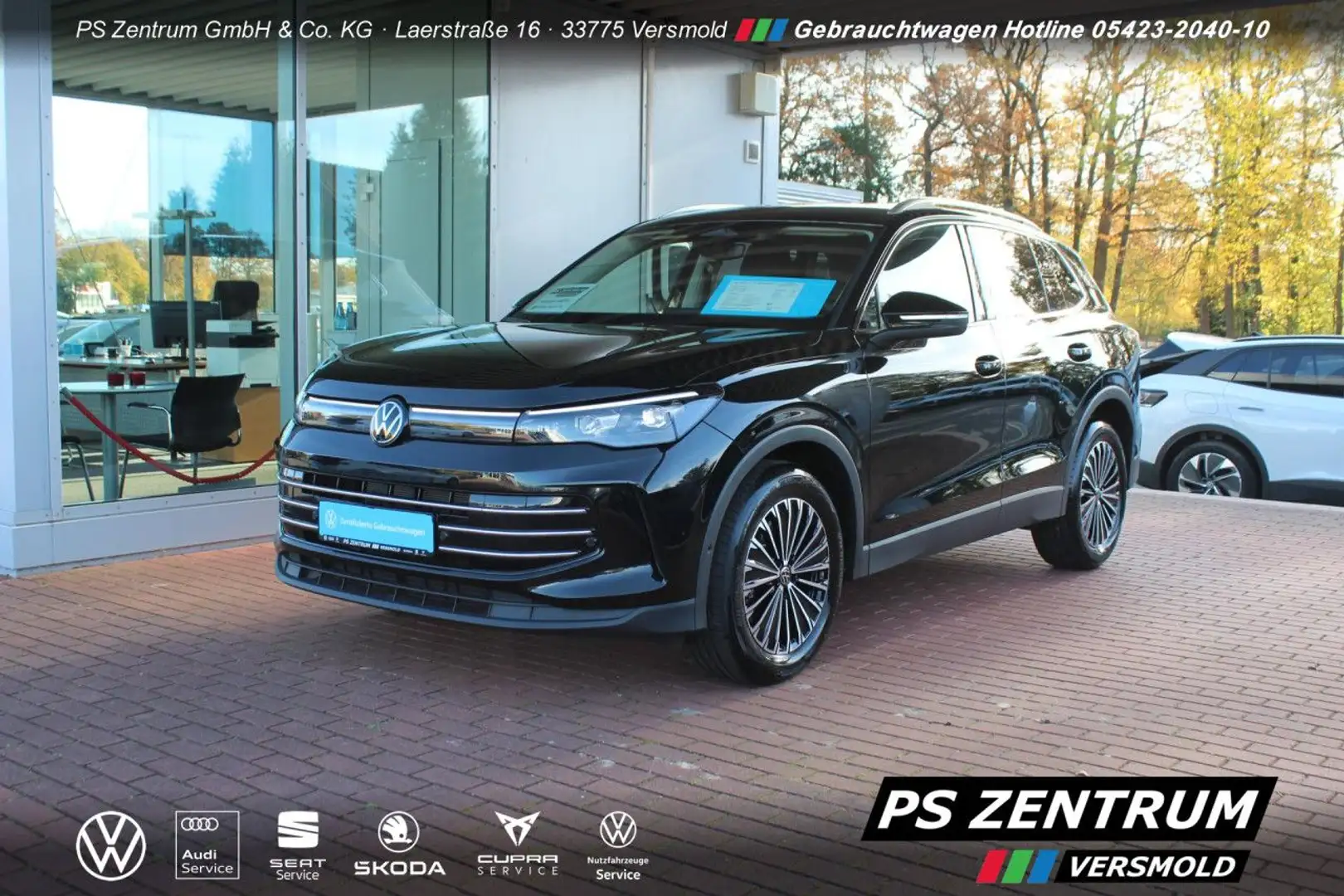 Volkswagen Tiguan 2.0 TDI DSG Elegance STDh eHECK AHK CAM LED Schwarz - 2