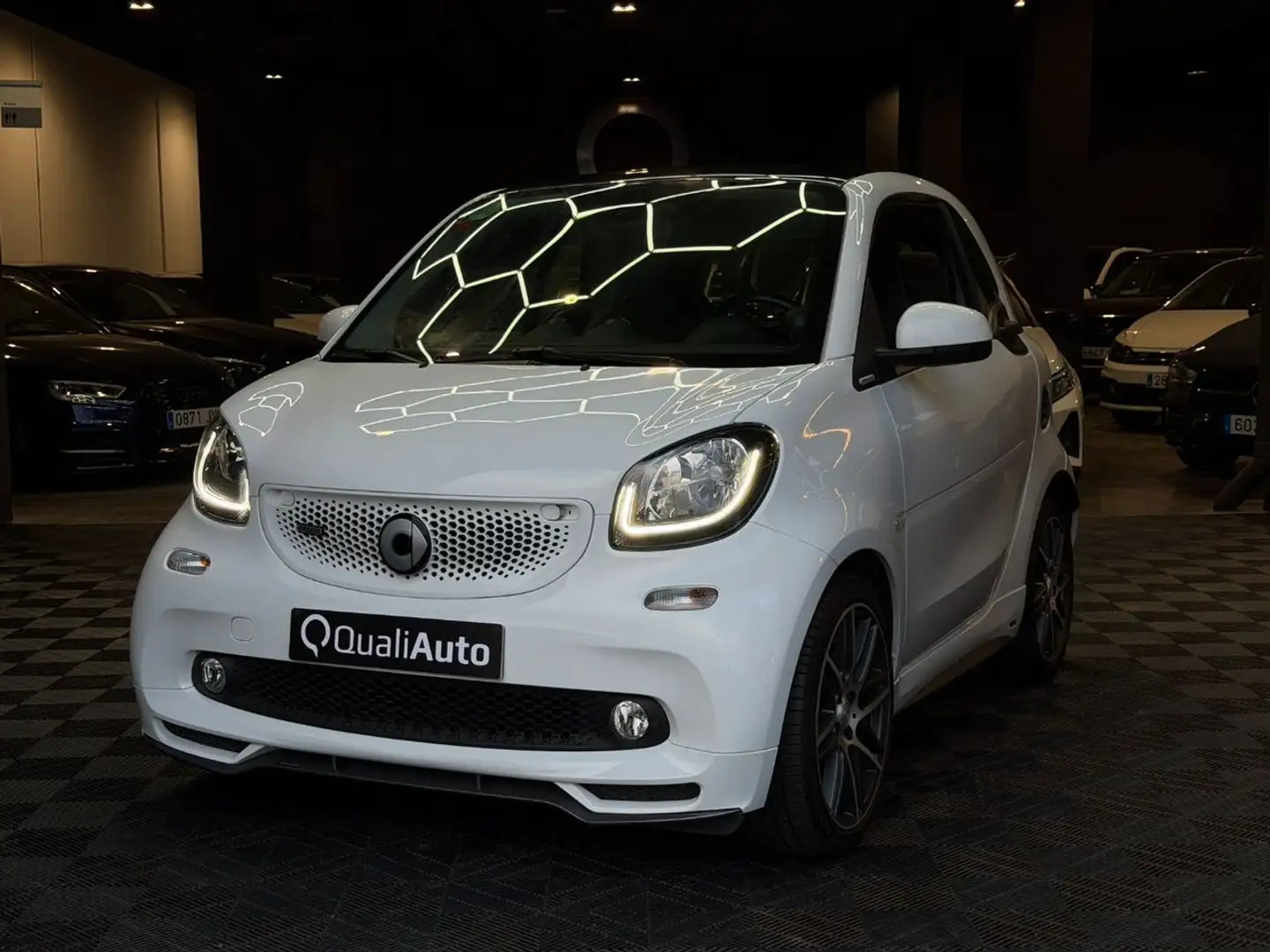 smart forTwo 0.9 80kW 109CV BRABUS TWINAMIC SS Blanco - 2