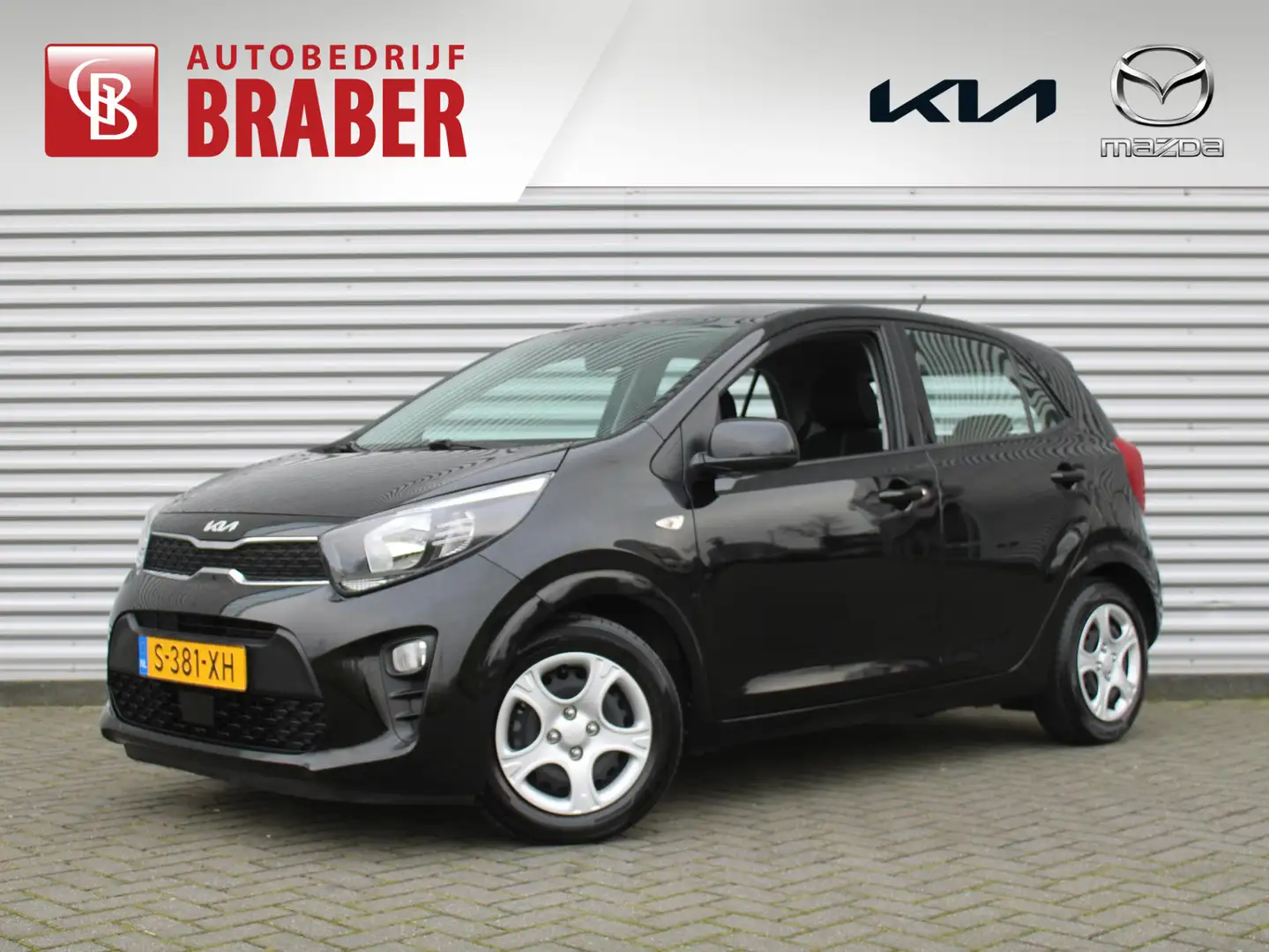 Kia Picanto 1.0 DPi ComfortLine | Airco | Cruise | Bluetooth | Noir - 1