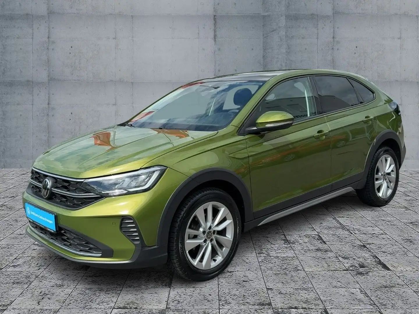 Volkswagen Taigo 1.0 TSI LIFE 5JG+LED+NAVI+PANO+DAB+SHZ+17Z Grün - 2