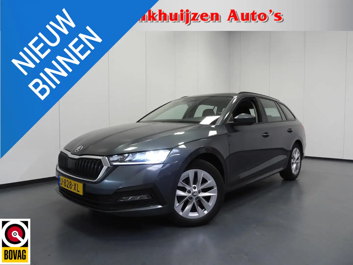 Skoda Octavia Combi 1.0 TSI Business Edition NAVI/VIRTUAL/LED/TR Grijs - 1