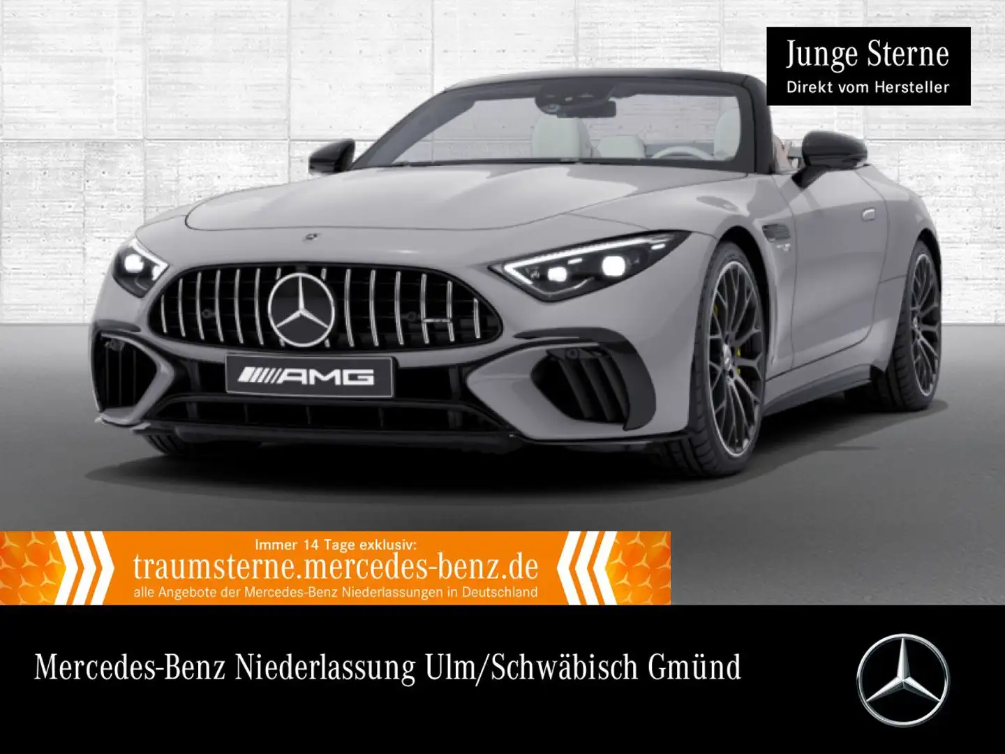 Mercedes-Benz SL 63 AMG Cab. 4M AeroPak Fahrass WideScreen HUD Grau - 1