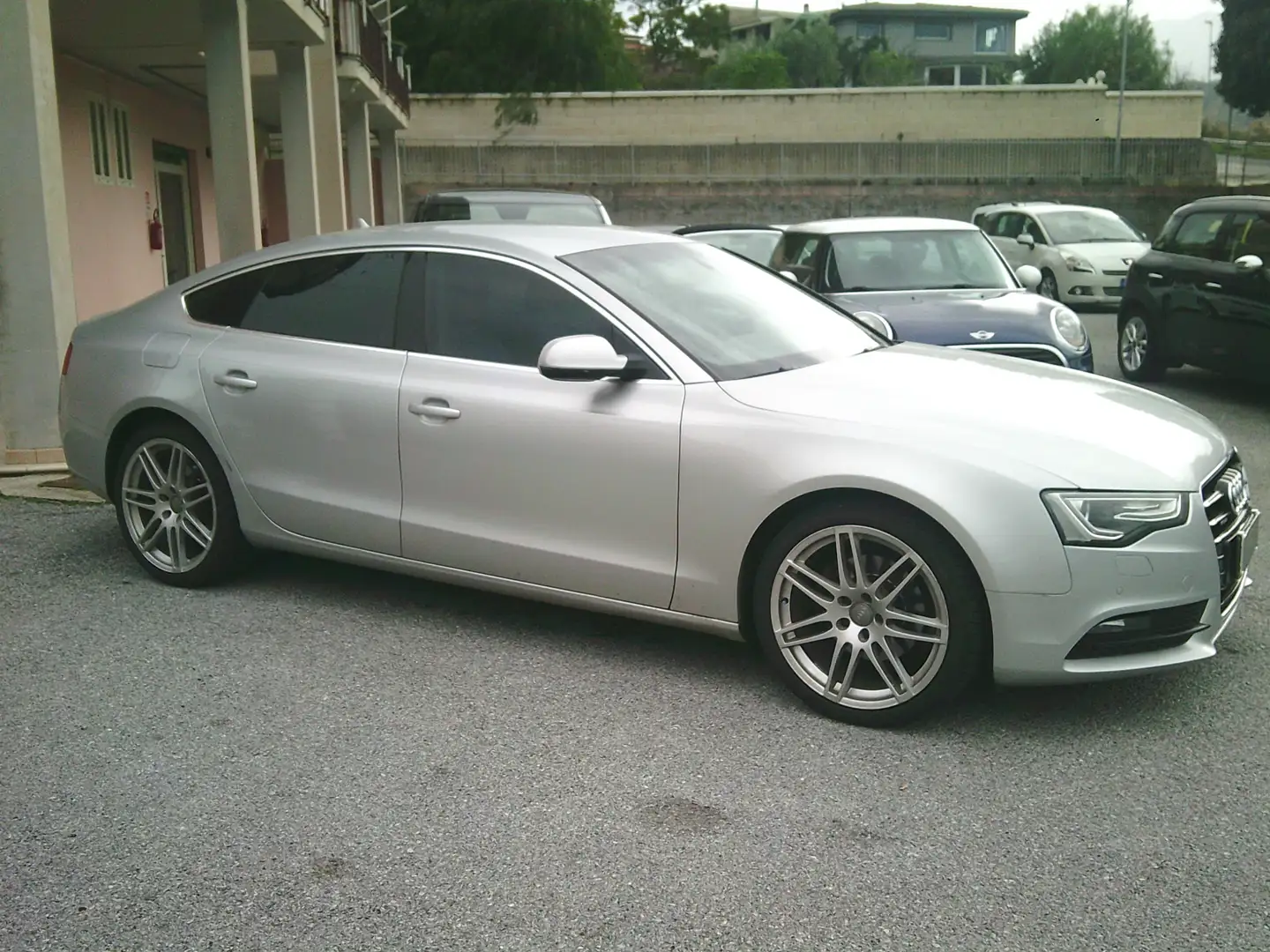 Audi A5 SportBack Silber - 2