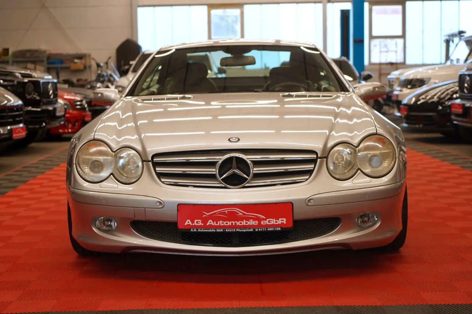 Mercedes-Benz SL 350 AMG Roadster Aut. Xenon*Harman/Kardon* Argent - 2