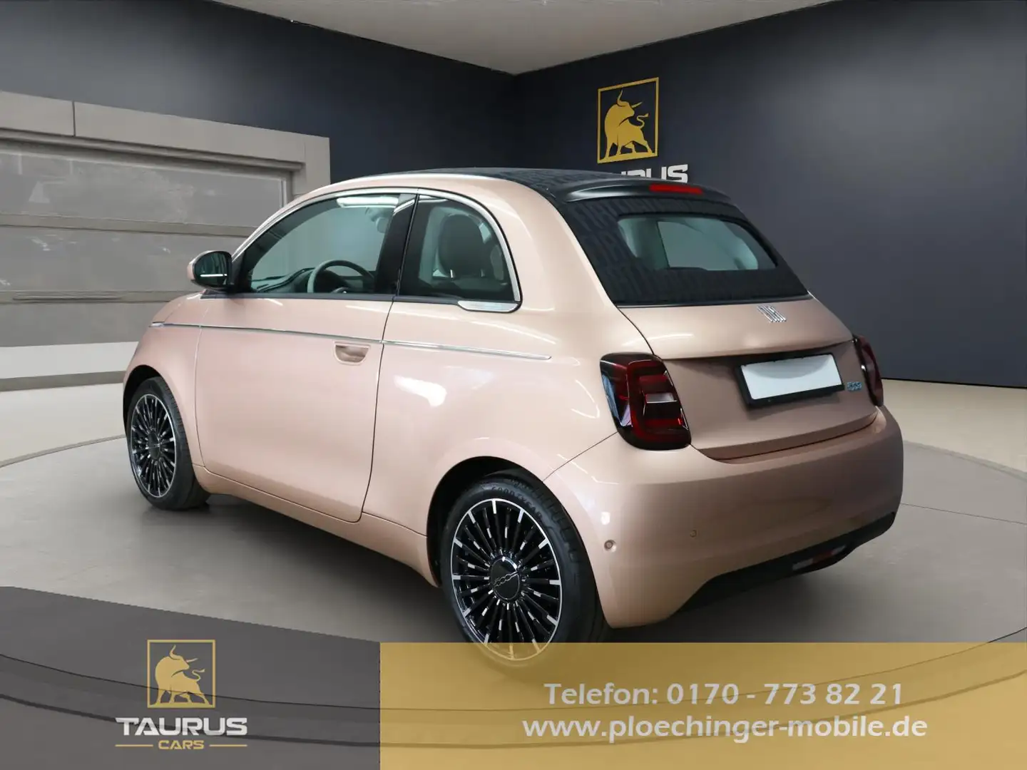 Fiat 500 500e CABRIO*LA PRIMA BY BOCELLI*VOLL 87 kW (118... Goud - 1