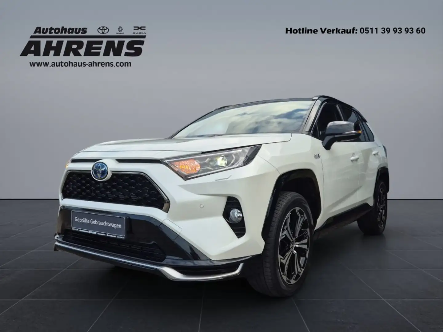 Toyota RAV 4 Plug-In Technik&Style Sitzlüftung JBL Navi Blanc - 1
