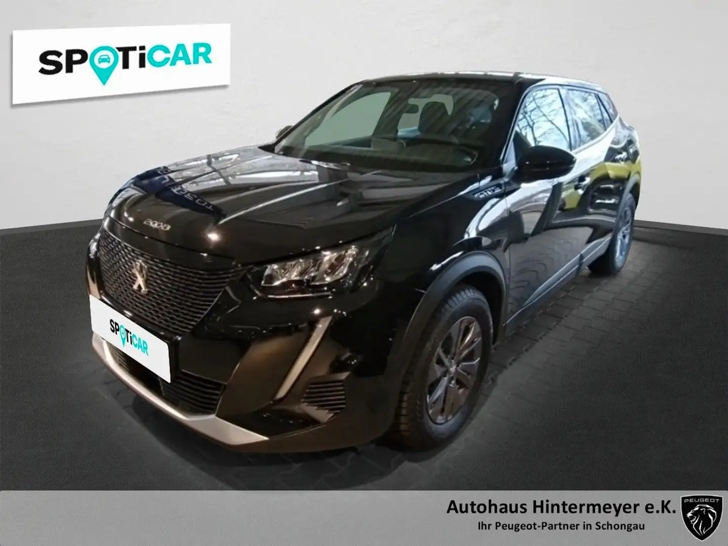 Peugeot 2008 e- Active Zwart - 1