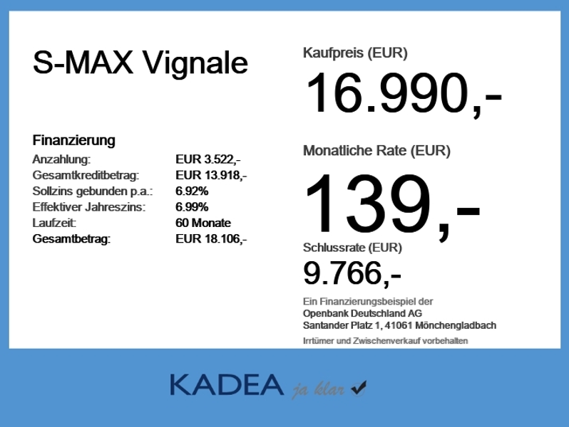 Ford S-Max 2.0 Vignale AHK+LED+Navi+Panorama+7-Sitzer — photo 6