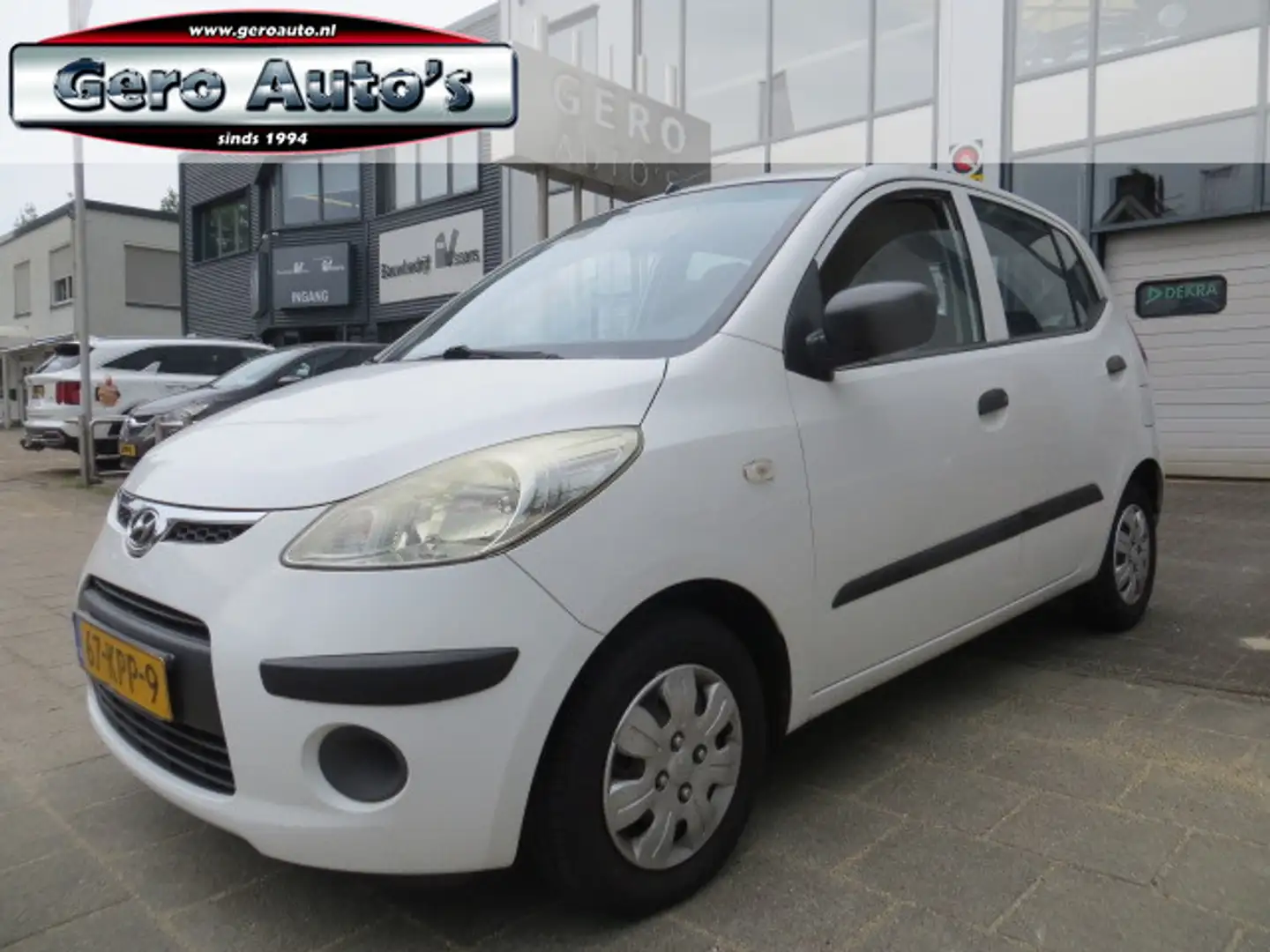 Hyundai i10 1.1 Active nl-auto 139 dkm stbkr elec ramen Wit - 1