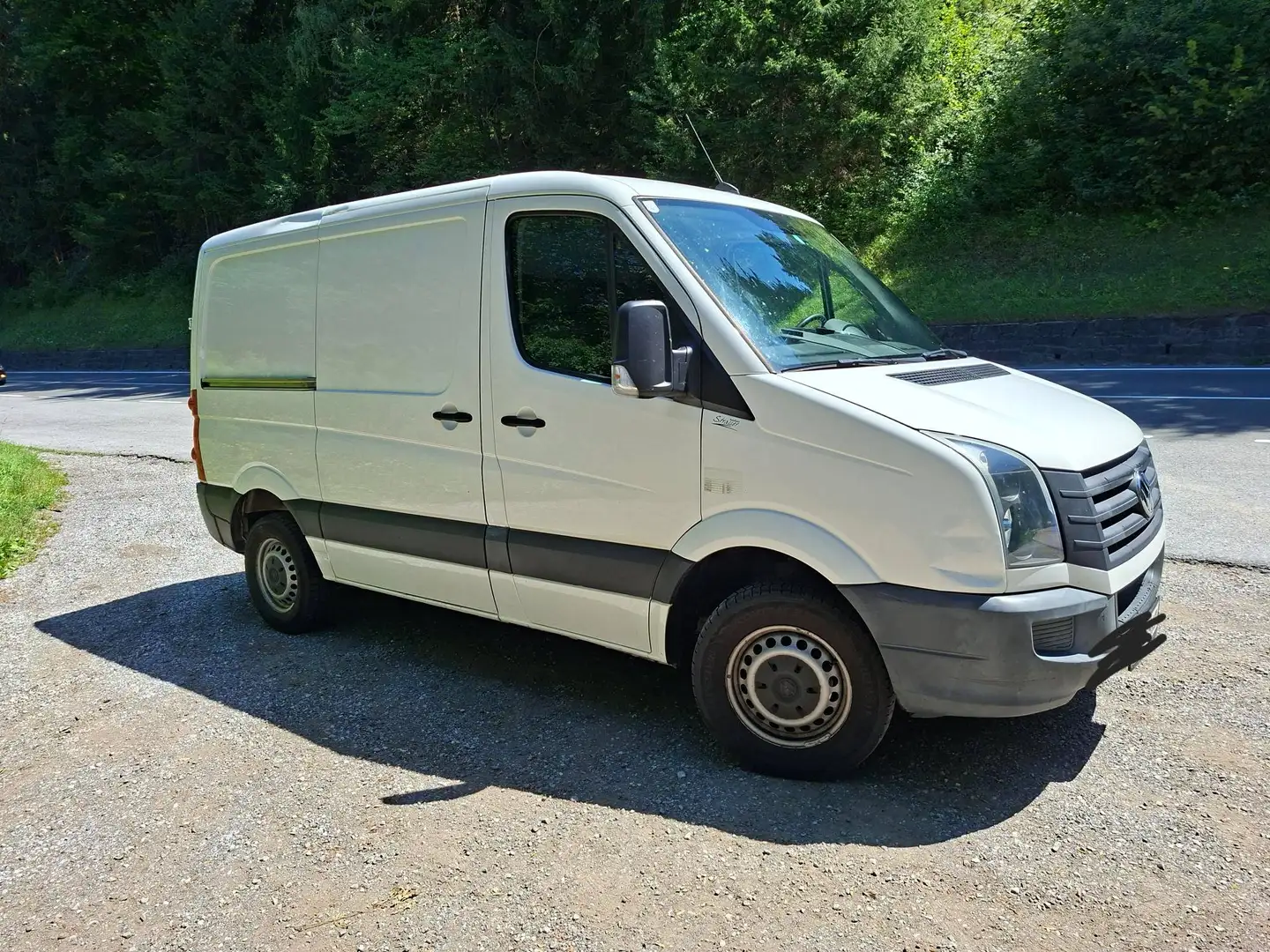 Volkswagen Crafter Kastenwagen Weiß - 2