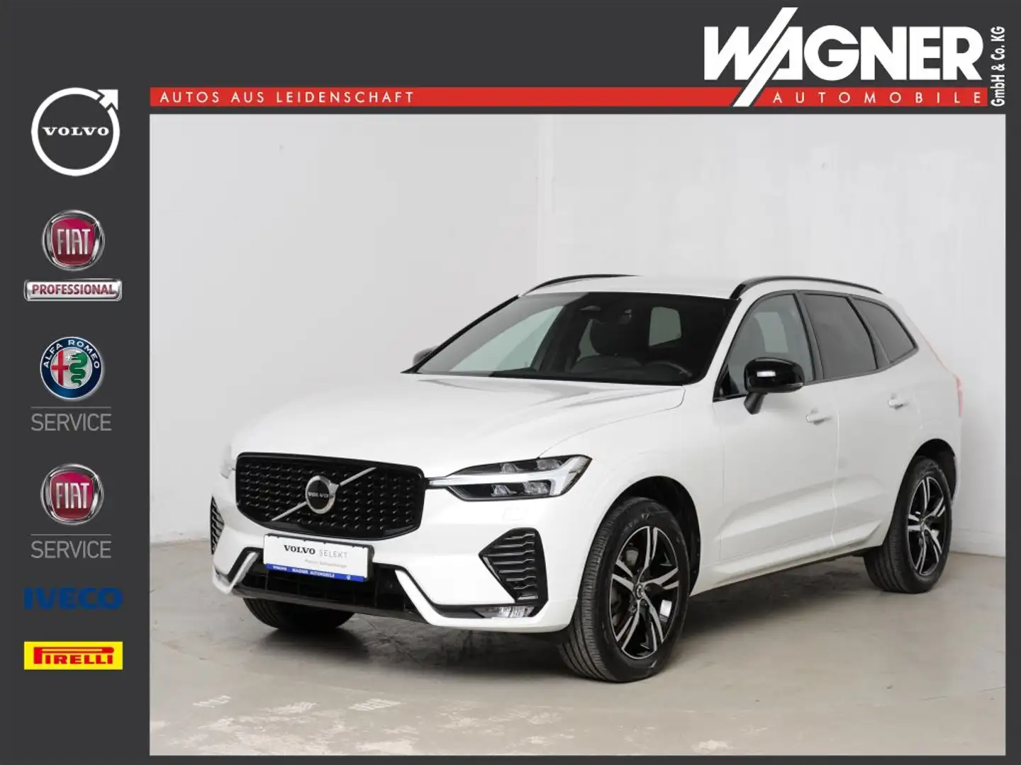 Volvo XC60 B4 D AWD Geartronic R-Design *AHK * Standheizung* White - 1