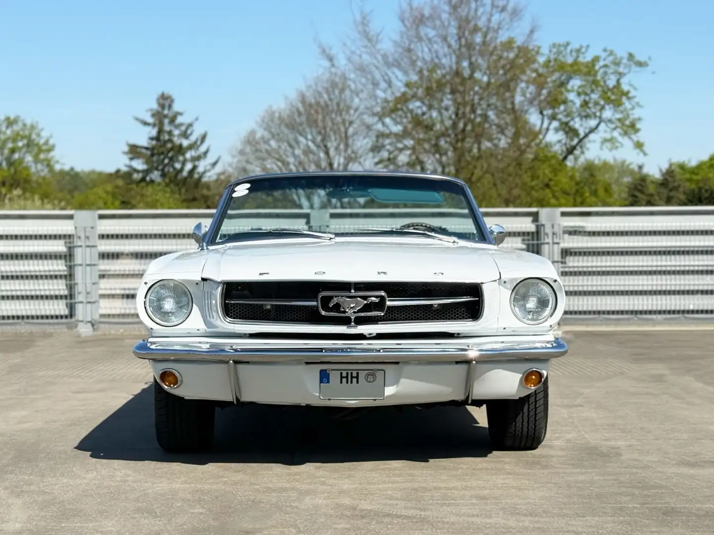Ford Mustang 289 Cabrio mit PONY AUSSTATTUNG Blanc - 2