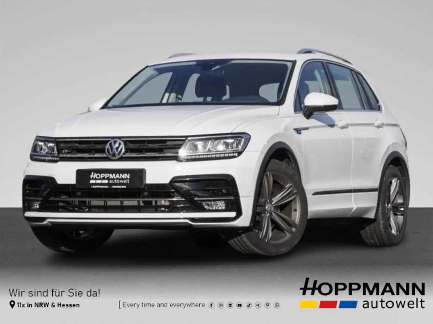 Volkswagen Tiguan 1.4 TSI R-Line AHK LED Navi Blanc - 1