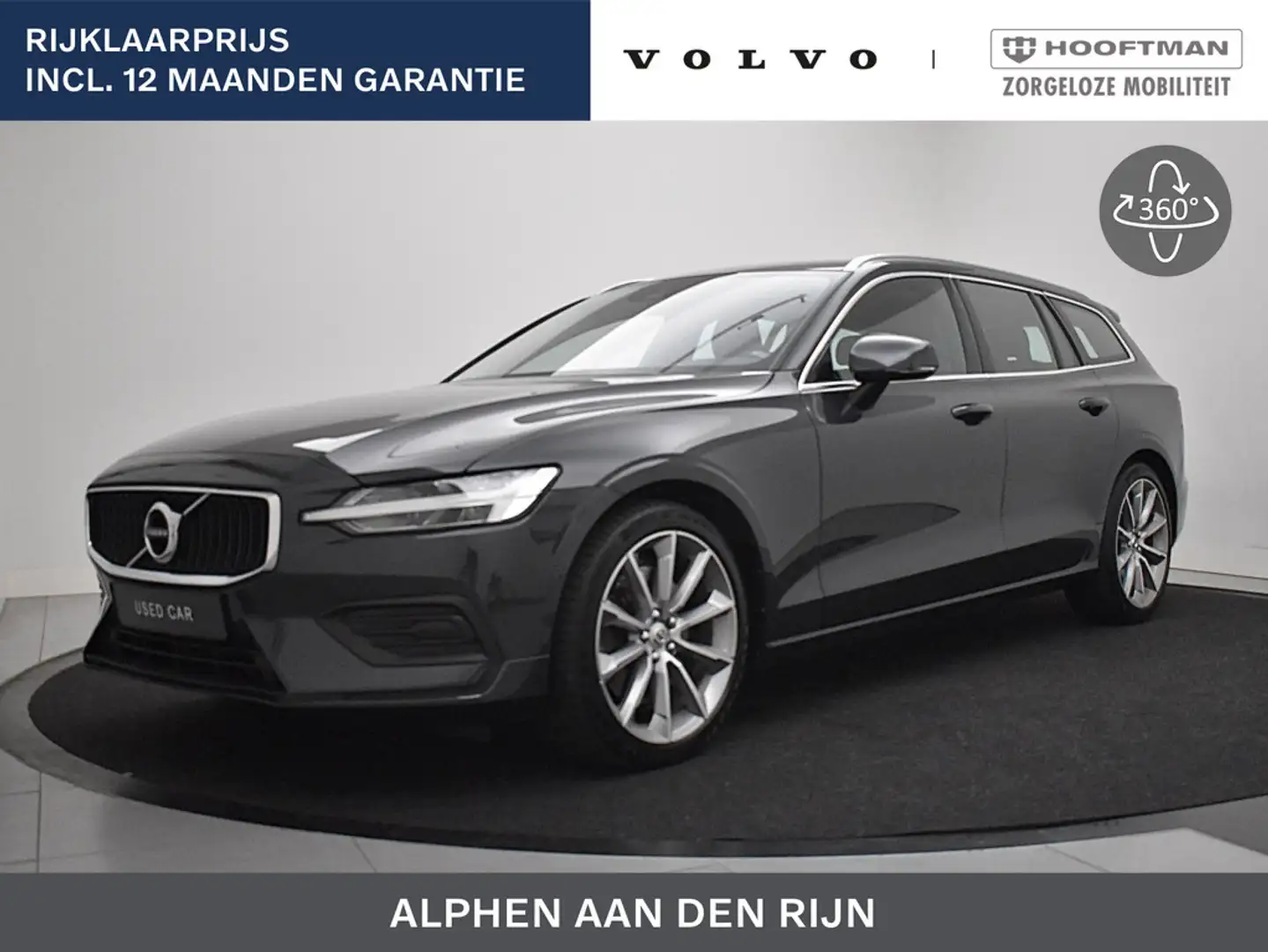 Volvo V60 T5 AUT(8) MOMENTUM ACC BLIS LEDER STANDKACHEL TREK Gris - 1