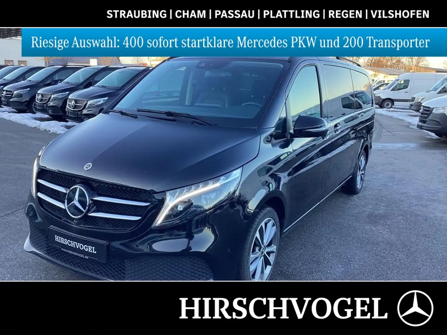 Mercedes-Benz V 300 d AVANTGARDE extralang 8-Sitzer AIRMATIC Noir - 1