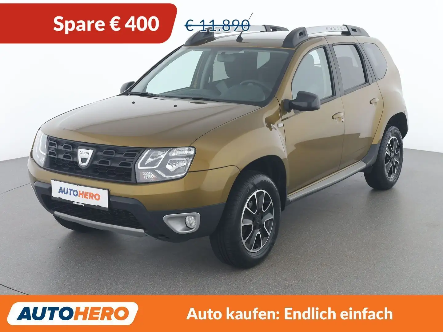 Dacia Duster 1.6 SCe Black Shadow 4x2 Grün - 1