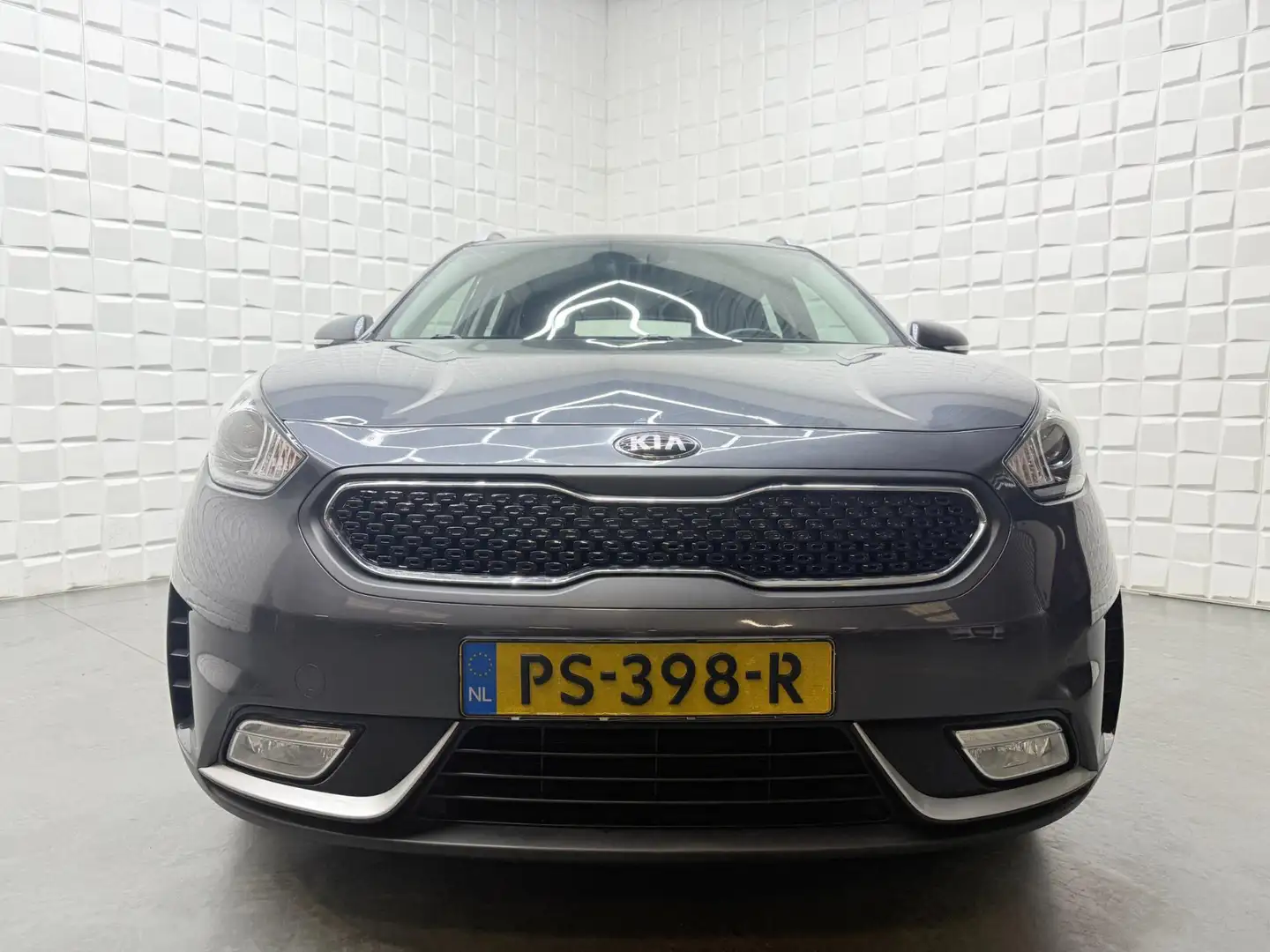 Kia Niro 1.6 GDi Hybrid DynamicLine CAMERA LEER TREKHAAK Grijs - 2