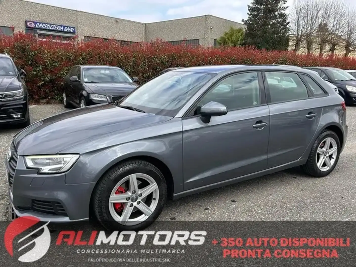 Audi A3 SPB 1.6 TDI 116 CV S tronic Sport*AUTOMATICA*CERCH Grigio - 1