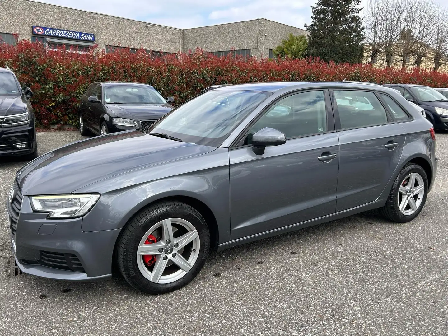 Audi A3 SPB 1.6 TDI 116 CV S tronic Sport*AUTOMATICA*CERCH Grigio - 2