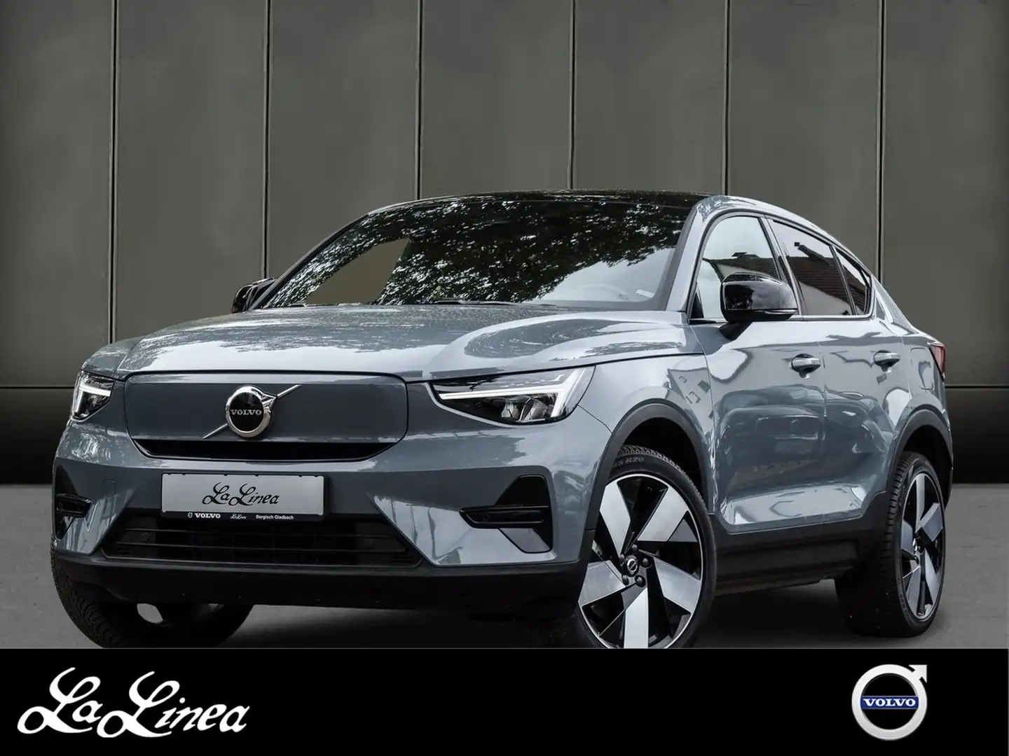 Volvo C40 Plus Recharge Pure Electric 2WD Grijs - 1