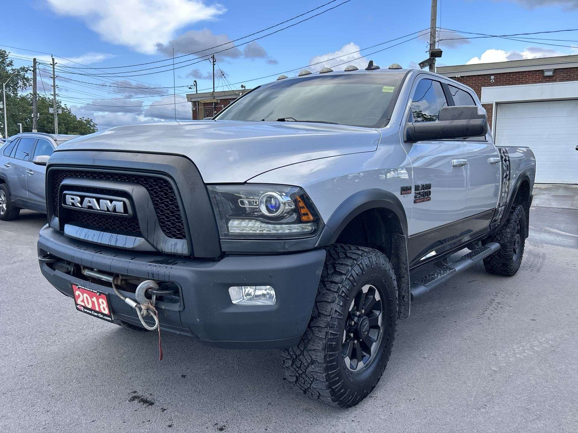 Gray 2018 RAM 2500 Pickup Truck Four-Wheel Drive Automatic