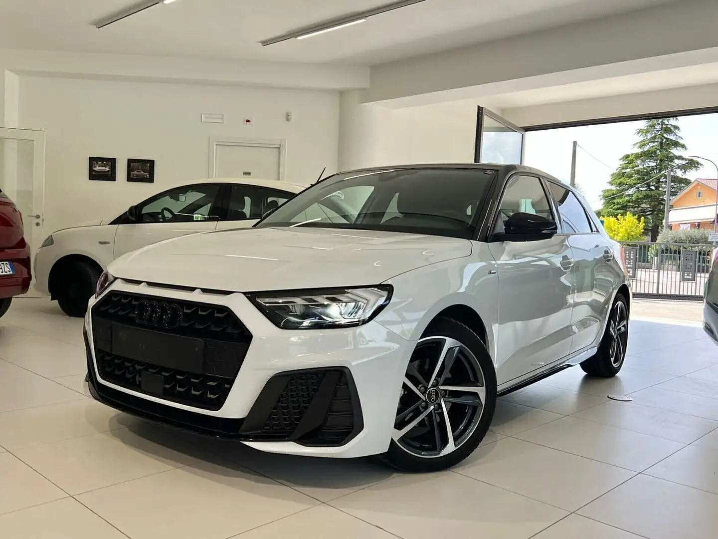 Audi A1 SPB 30 TFSI S line edition Blanc - 2