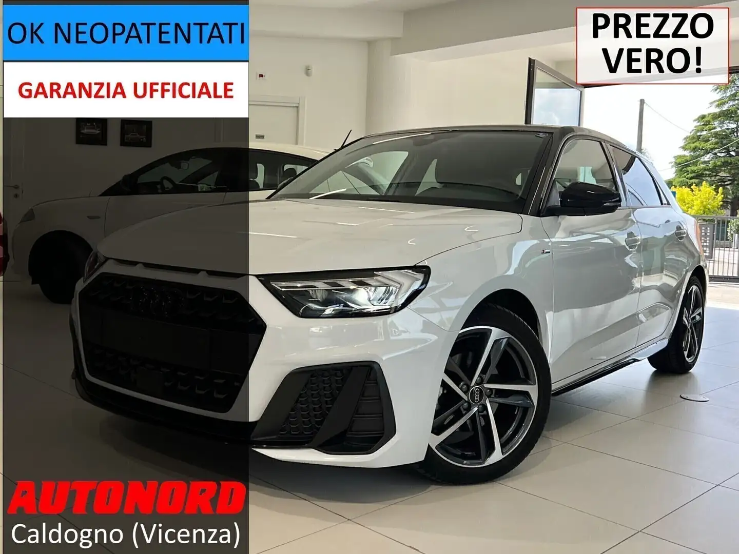 Audi A1 SPB 30 TFSI S line edition Blanc - 1