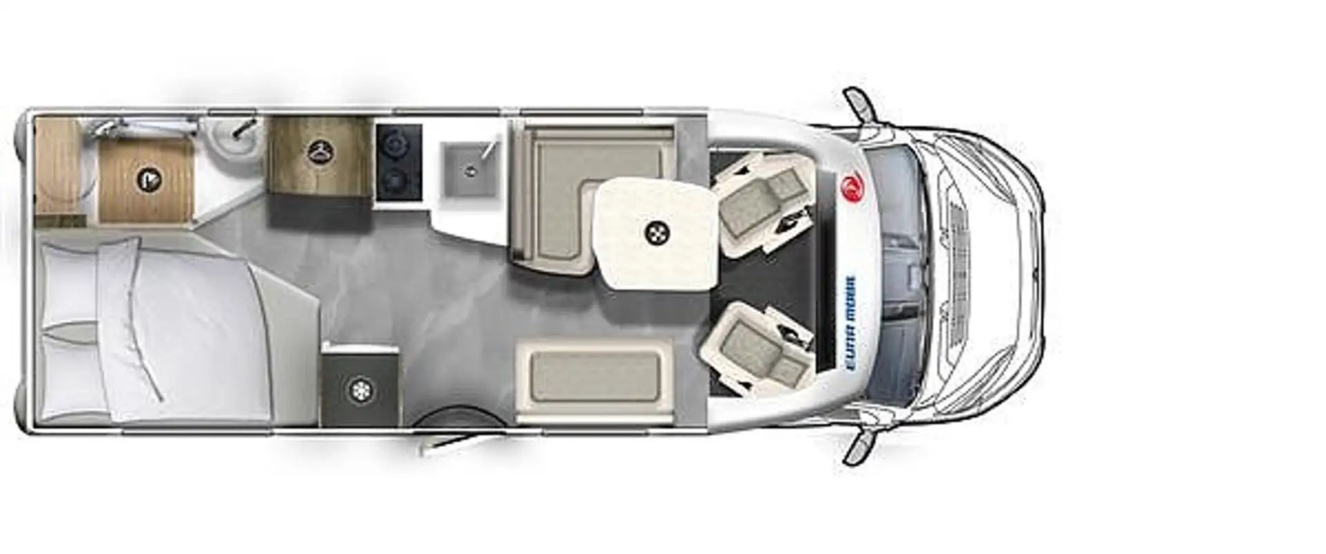 Euramobil Profila T 675 SB Automatik MJ 26 Blanc - 2