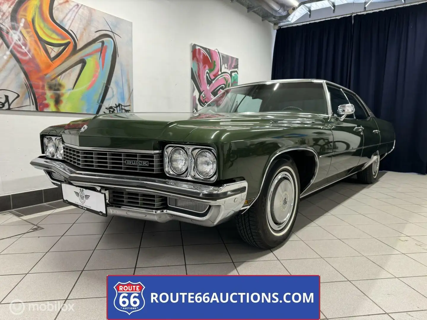 Buick Electra 225 1972 | Route 66 Auctions Vert - 1
