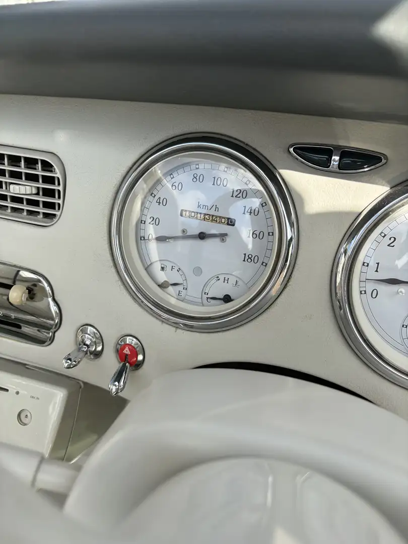 Nissan Figaro 1.0 Turbo - HU Neu - 1. Hd in DE - Tausch möglich Kék - 2