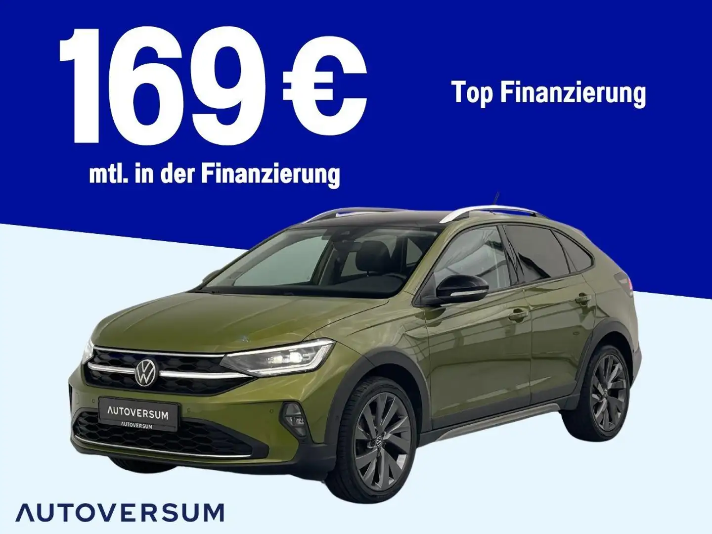 Volkswagen Taigo TSI ACT Style *MATRIX*LEDER*ACC*KAM*PDC* Verde - 1