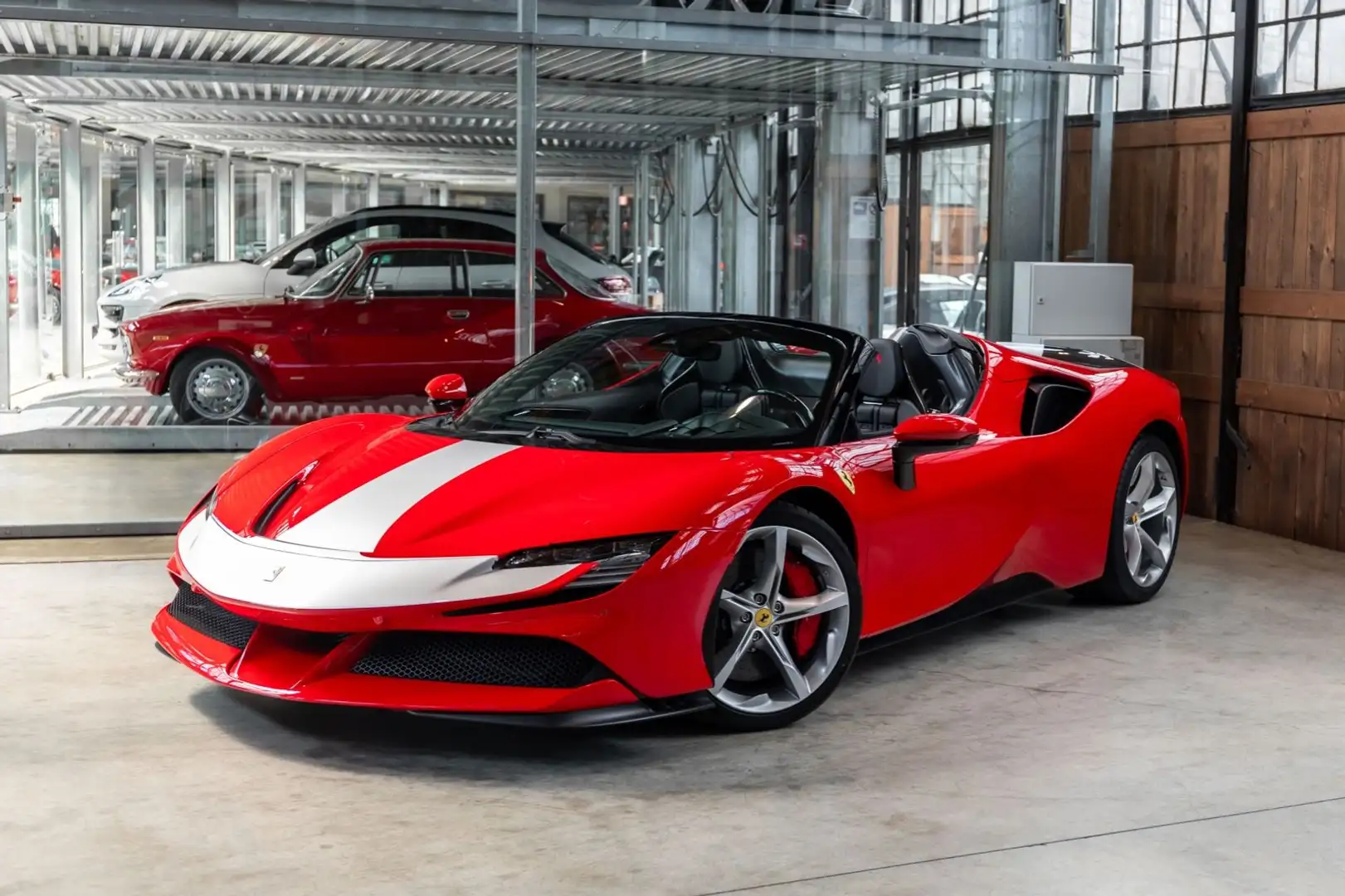 Ferrari SF90 Spider Assetto Fiorano | 1. Hand | 280km Roşu - 1
