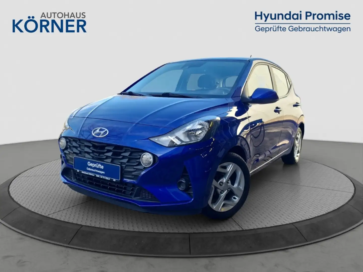 Hyundai i10 TREND 1.0 *CARPLAY*SITZHZG*LENKRADHZG*DAB* Azul - 2