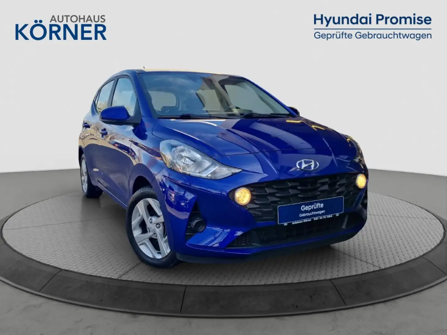 Hyundai i10 TREND 1.0 *CARPLAY*SITZHZG*LENKRADHZG*DAB* Azul - 1