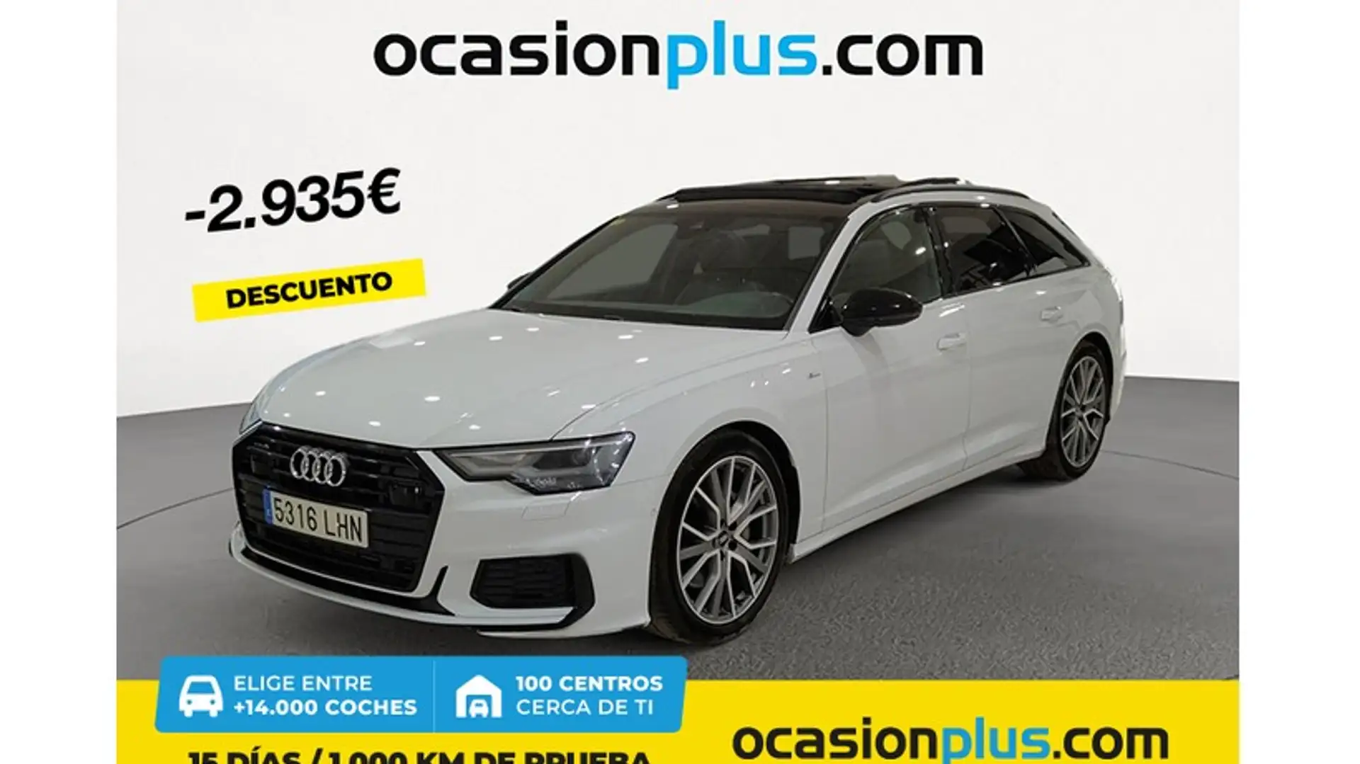 Audi A6 Avant 45 TDI Sport quattro Tiptronic Bianco - 1