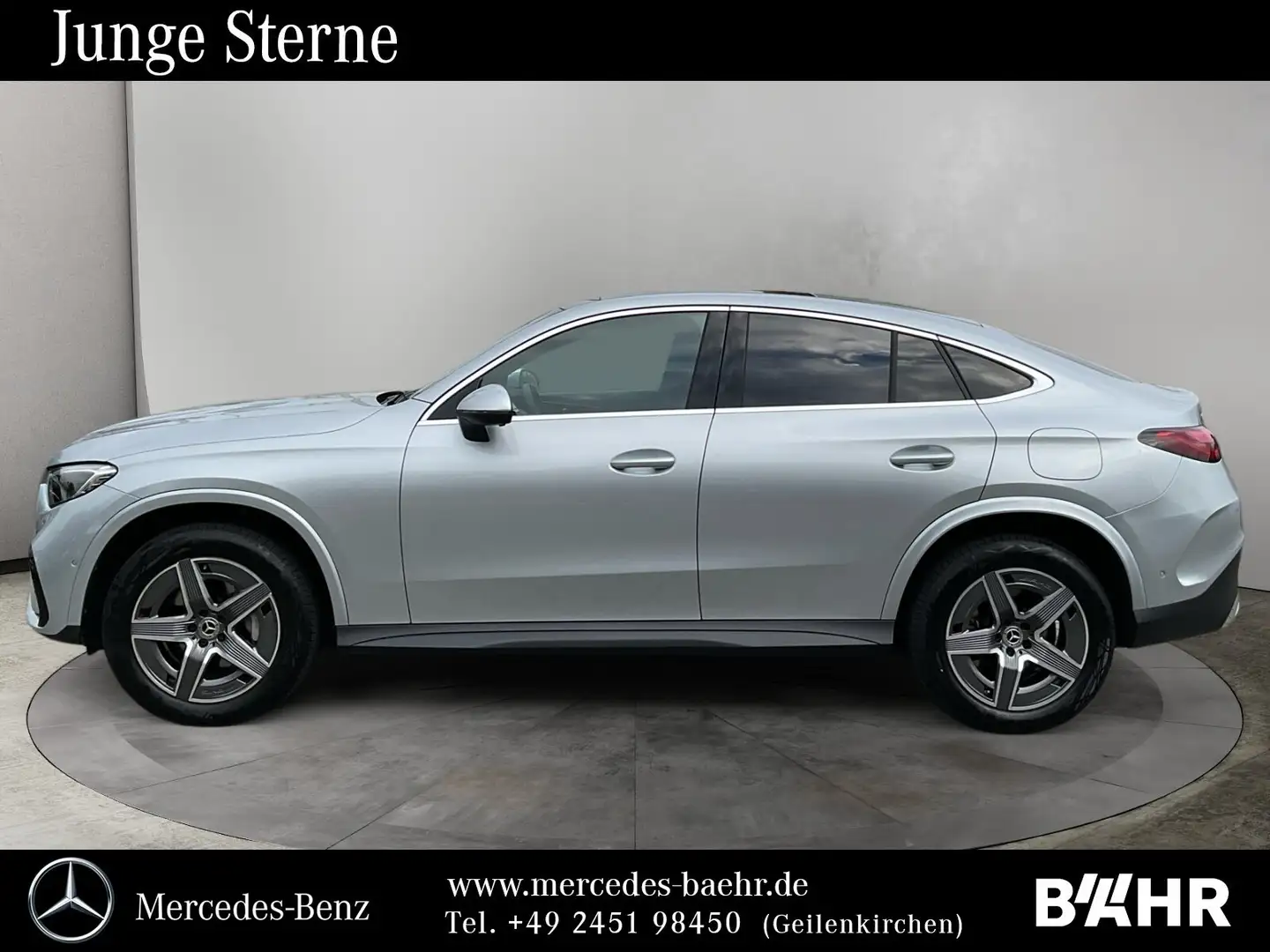 Mercedes-Benz GLC 400 GLC 400 e 4M Coupé AMG/MBUX/LED/AHK/Pano/LMR-19" Silber - 2