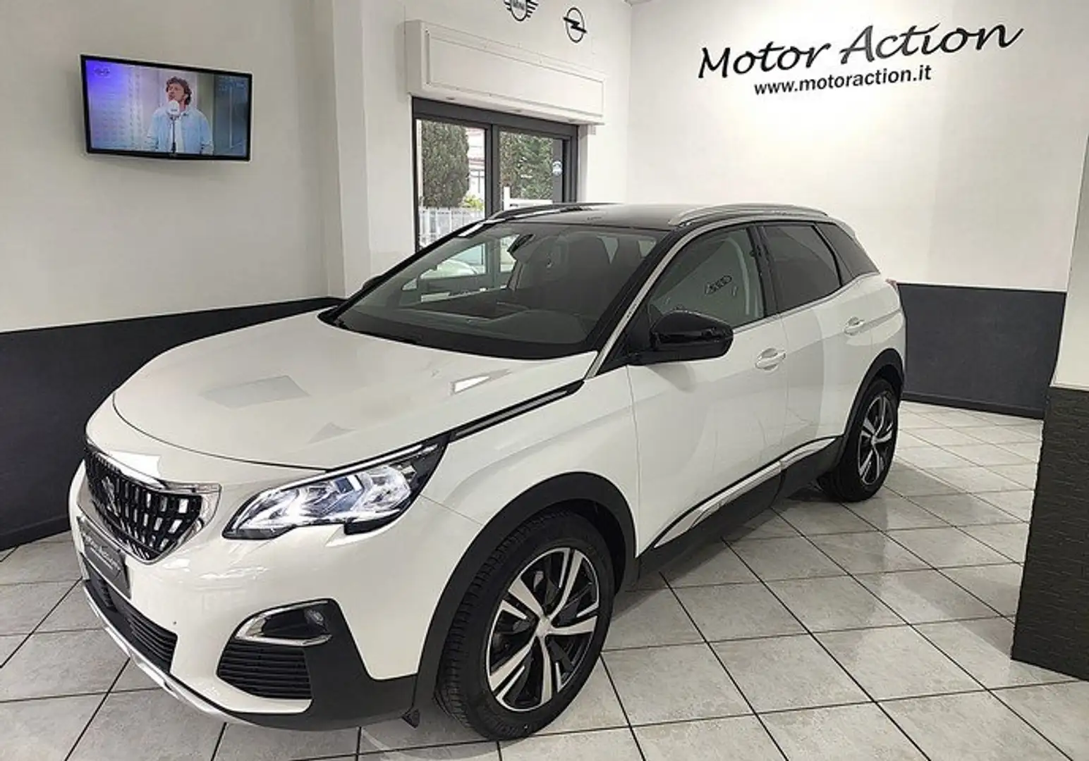 Peugeot 3008 BlueHDi 130 S&S Allure Weiß - 1