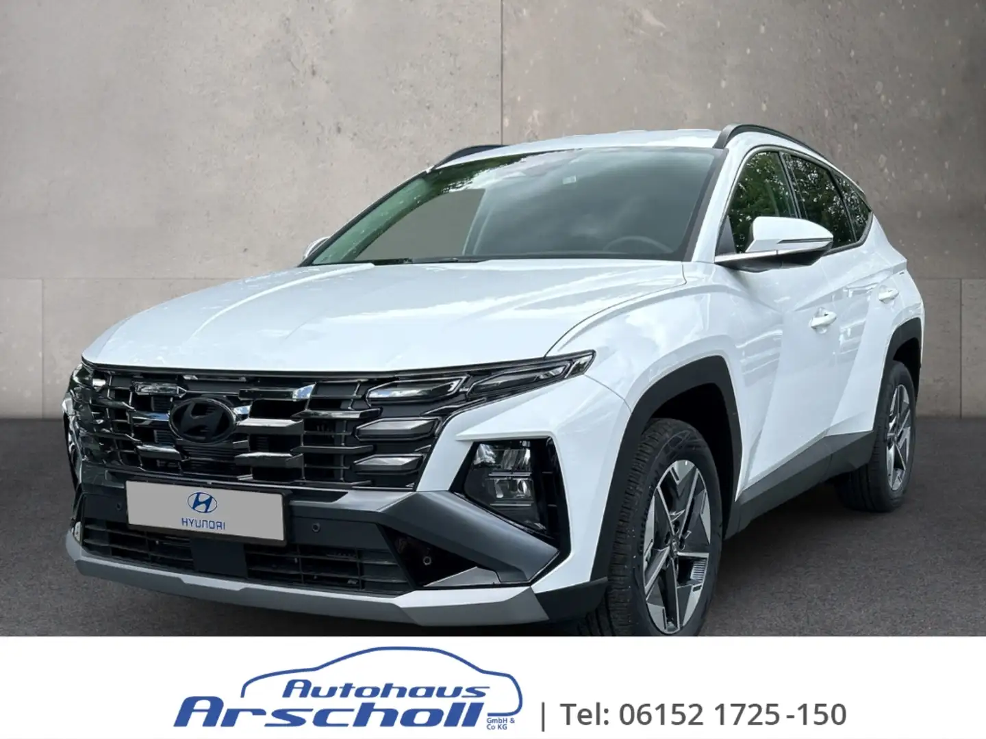 Hyundai TUCSON Trend Hybrid AT 2WD Navi  LED ACC El. Heckklappe Weiß - 1